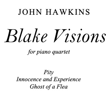 John Hawkins Blake Visions title page