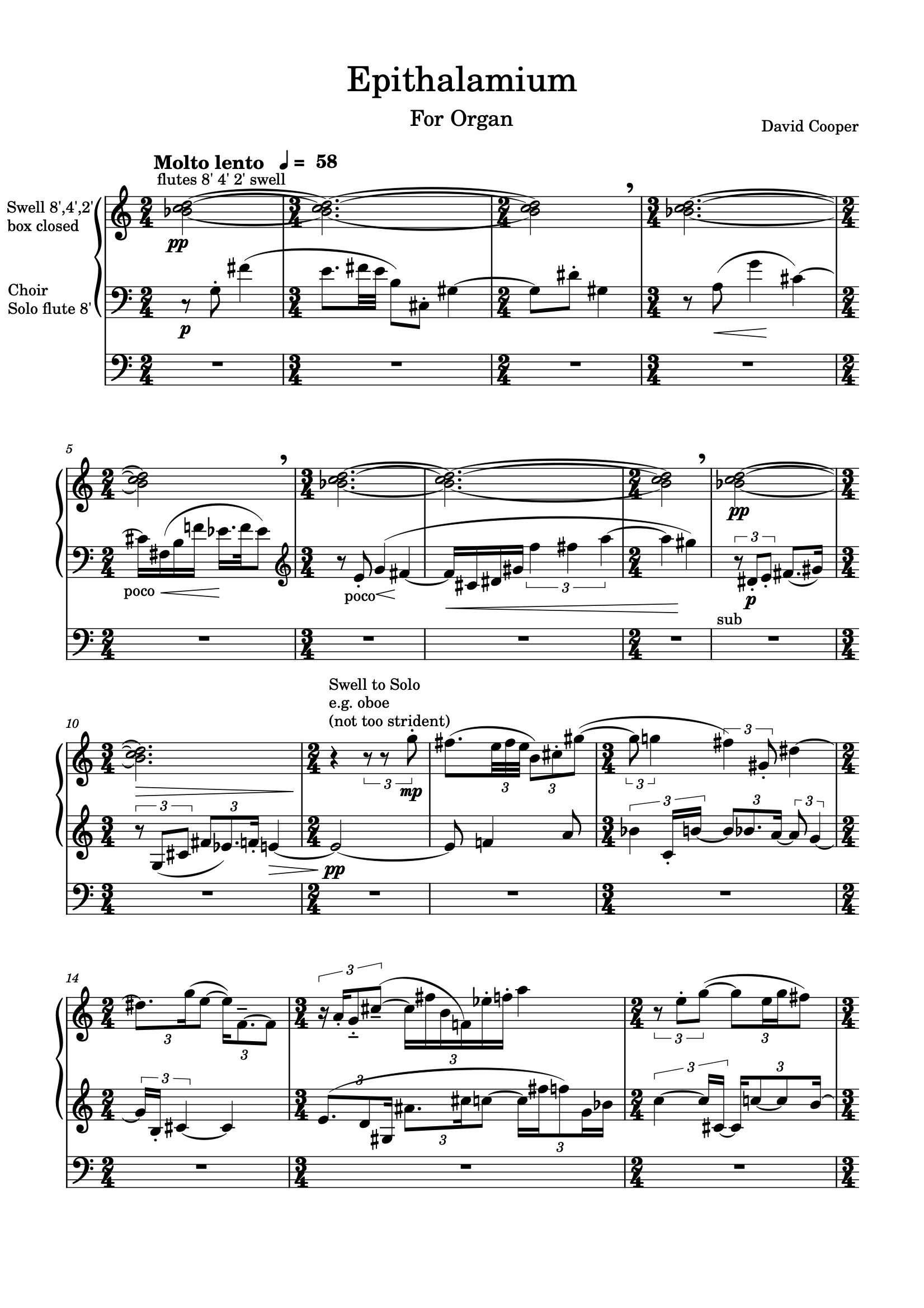 Work for Pipe Organ